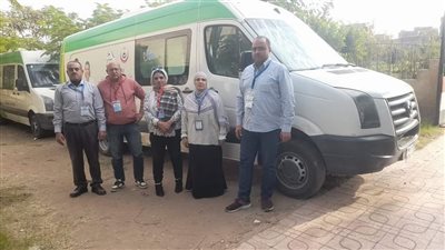 صحة القليوبية توقع الكشف  المجاني علي ١٢١٣ مواطنا خلال قافلة طبية بالعبور 