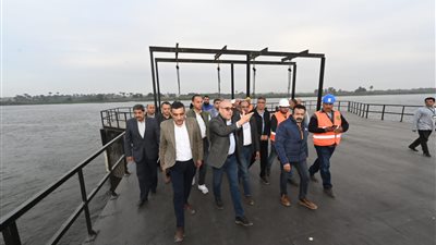 وزير الإسكان يختتم جولته بالشيخ زايد وأكتوبر بتفقد المأخذ المغذي لمحطة تنقية مياه الشرب بـ6 أكتوبر