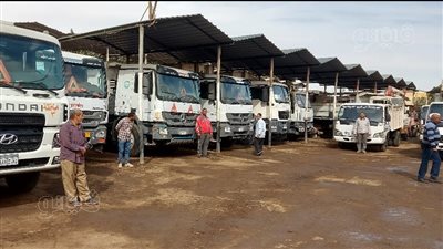  لجنة من وزارة التنمية تعاين اصطفاف المعدات الهندسية للتأكد من كفاءتها بالمنيا