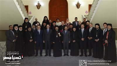 تفاصيل زيارة حملة السيسي الانتخابية للكنيسة الكاثوليكية