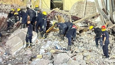 النيابة تحقق في انهيار عقار ببولاق أبو العلا