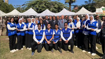 متطوعو وزارة الشباب والرياضة يشاركون في تنظيم المهرجان المصري للزيتون