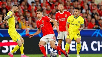 دوري أبطال أوروبا، تعادل درامي بين إنتر ميلان وبنفيكا في المجموعة الرابعة