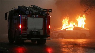 مصرع 13 شخصا بحريق داخل مبنى نزل جماعي في كازاخستان