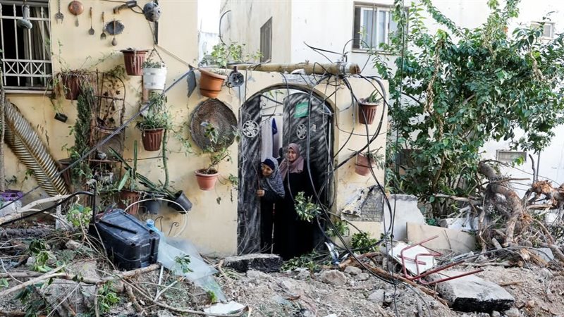 فلسطينيون في جنين،