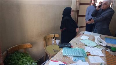 بسبب الملوخية، إحالة مدير مدرسة وإداريين للتحقيق في مدرسة بميت غمر (صور)