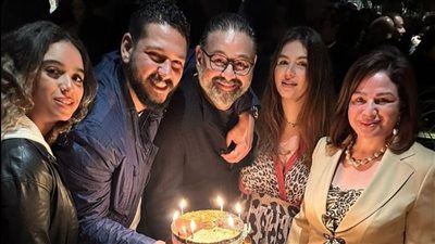 عقبال 100 سنة يا حبيبي، إلهام شاهين تهنئ أخاها أمير بعيد ميلاده