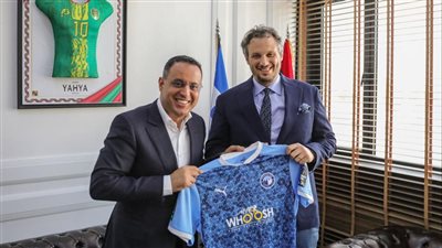 حفاوة بالغة في استقبال رئيس بيراميدز من جانب رئيس الاتحاد الموريتاني