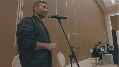 أحمد سعد يجري البروفات الأخيرة لحفل روائع السنباطي (صور)