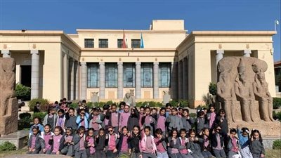 متحف آثار الإسماعيلية يستقبل عددا من طلاب مدارس المحافظة (صور) 