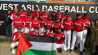 رغم الحرب، منتخب فلسطين يشارك في كأس آسيا للبيسبول