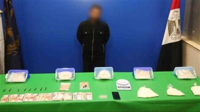 القبض على شخص بحوزته مخدرات ثمنها 10 ملايين جنيه في المرج