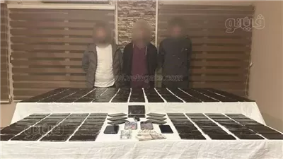 تفاصيل ضبط 3 أشخاص بحوزتهم 220 فرش حشيش بالإسماعيلية