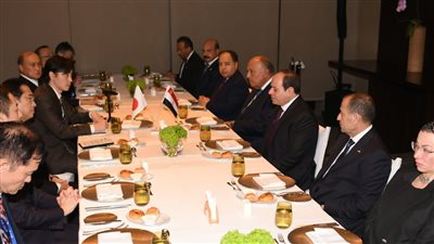 رئيس وزراء اليابان يشيد بما حققته مصر من تنفيذ العديد من المشروعات الكبرى