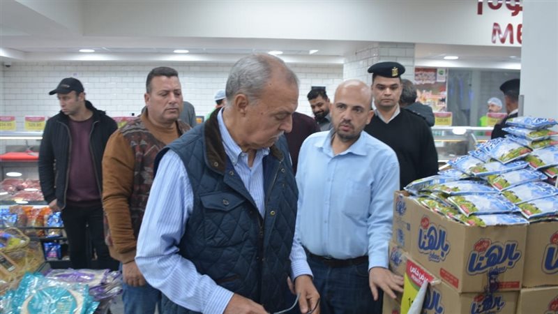 محافظ القليوبية خلال