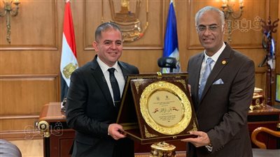 جولة لشباب التحالف الأهلي في منشآت جامعة بورسعيد