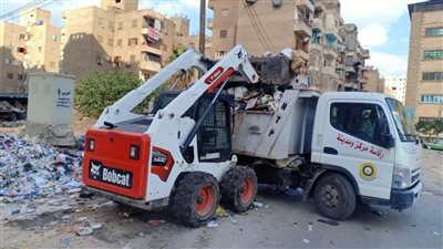 رفع 1590 طن قمامة من شوارع وميادين محافظة الدقهلية 