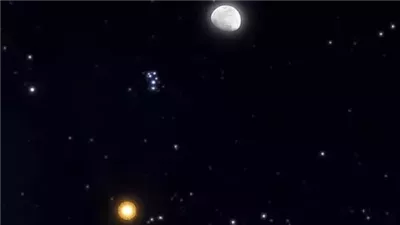 القمر يقترن بالتوأم وخلية النحل الأسبوع الجاري 