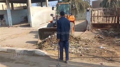 دعم منظومة النظافة والإنارة العامة وتمهيد الطرق بمراكز المنيا