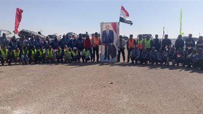 نائب محافظ الوادي الجديد تشهد الاصطفاف التجريبي للمعدات والمركبات لمواجهة الأزمات