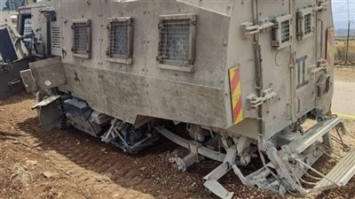 المقاومة الفلسطينية تستهدف ناقلتي جند إسرائيليتين شمال غزة