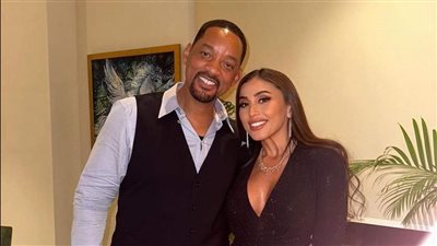 دينا الشربيني برفقة ويل سميث بمهرجان البحر الأحمر السينمائي