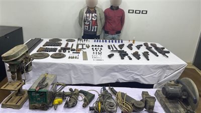 ضبط ورشة لتصنيع الأسلحة النارية في الحوامدية 