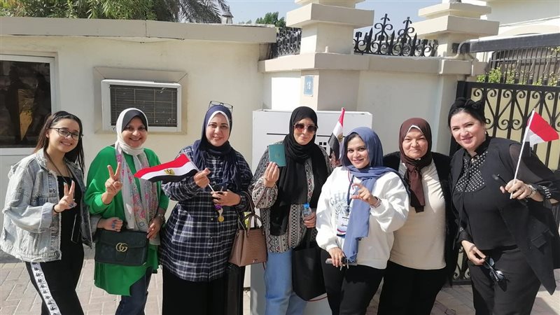 سيدات مصر فى الخارج،