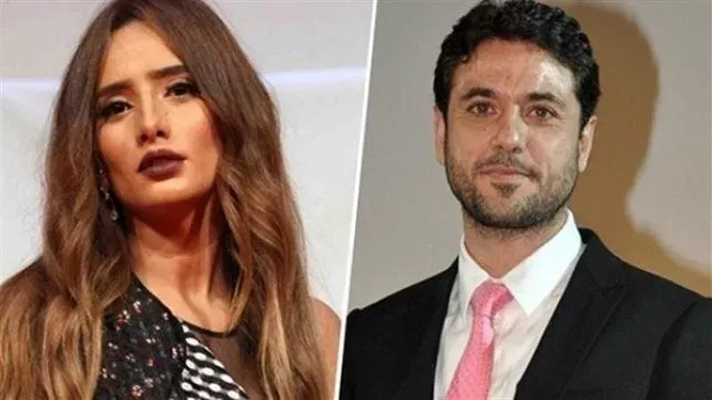 الفنانة زينة وأحمد