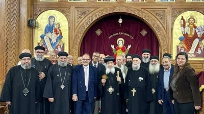 الأنبا دانيال يترأس لقاء الحرفيين في ايبارشية المعادي