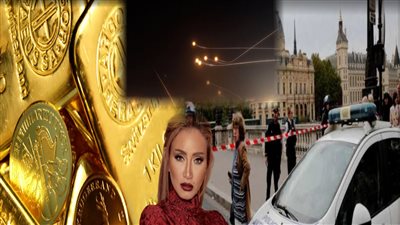 أخبار مصر: لحظة قصف القبة الحديدية لـ تل أبيب بالخطأ، إيقاف ريهام سعيد عن العمل، حادث دموي يهز باريس، توقعات صادمة عن الذهب