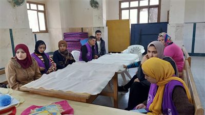 شباب الشرقية: ورشة لفن التطريز على القماش بالخط الكوفي