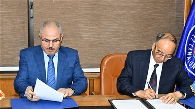 توقيع مذكرة تفاهم بين جامعتي القناة ويو شيو الصينية للدراسات الأجنبية  