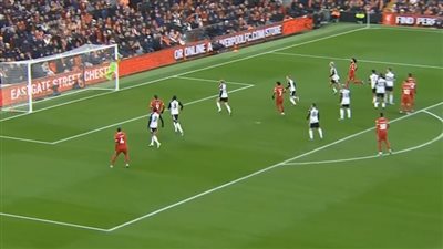 ليفربول يحرز الهدف الثاني في مرمي فولهام 