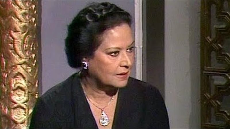 الفنانة الراحلة مديحة
