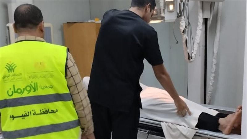  القوافل الطبيةبالفيوم،