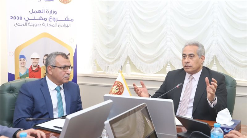 حسن شحاتة وزير العمل،