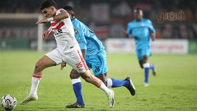 الجزيري يحرز الهدف الثالث للزمالك في مرمي سوار الغيني 