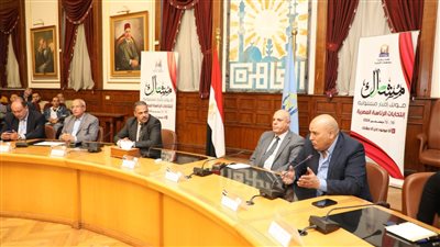 مؤتمر للعاملين بديوان محافظة القاهرة لحثهم على المشاركة فى الانتخابات
