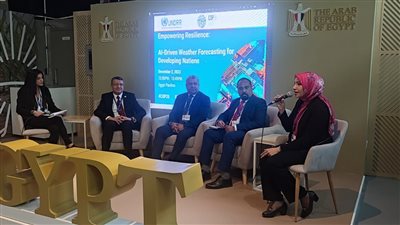 العمل المناخي في قلب المناقشات، عنوان فعاليات اليوم الثاني للجناح المصرى بمؤتمر COP28 