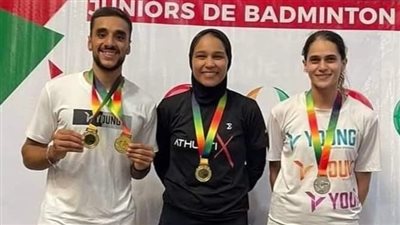 الريشة الطائرة، 4 ميداليات لمنتخب مصر في بطولة جنوب أفريقيا الدولية