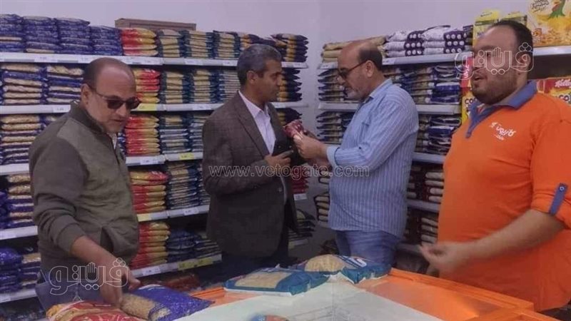 حملة تموينية بالمنيا،