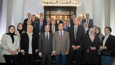  حملة حازم عمر الانتخابية تلتقي أمانة لجنة الصحة بالشعب الجمهوري