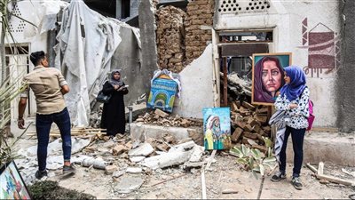 أخبار الفن اليوم: القصف يدمر مواقع فنية وثقاقية حساسة بغزة.. ومفيدة شيحة تحتفل بخطوبة ابنتها الوحيدة