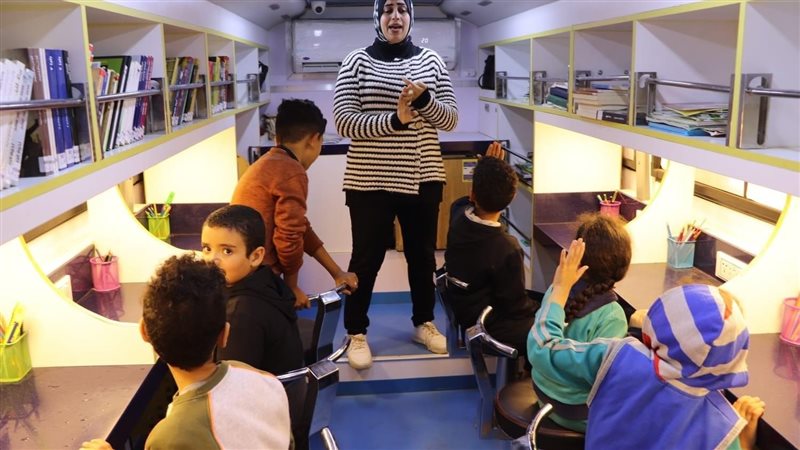 أتوبيس المكتبة المتنقلة