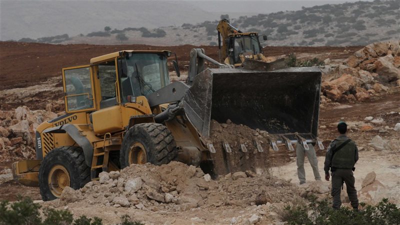 جرافات الاحتلال،