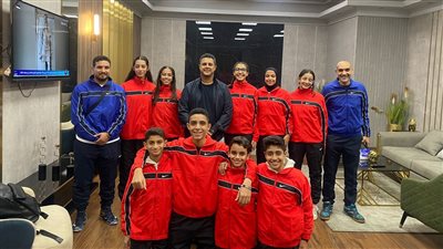 الريشة الطائرة، ناشئو الفراعنة يغادرون إلى زيمبابوي للمشاركة في بطولة أفريقيا