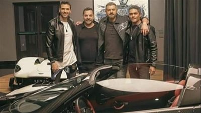 آسر ياسين يبدأ تصوير مشاهده فى ولاد رزق 3 (صور)