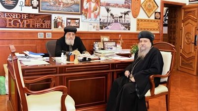 البابا تواضروس يتلقى تقريرا عن أديرة الخطاطبة