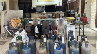 سقوط تشكيل عصابى سرق 22 منزلا بالغربية وآخر نهب أبواب المقابر بالشرقية